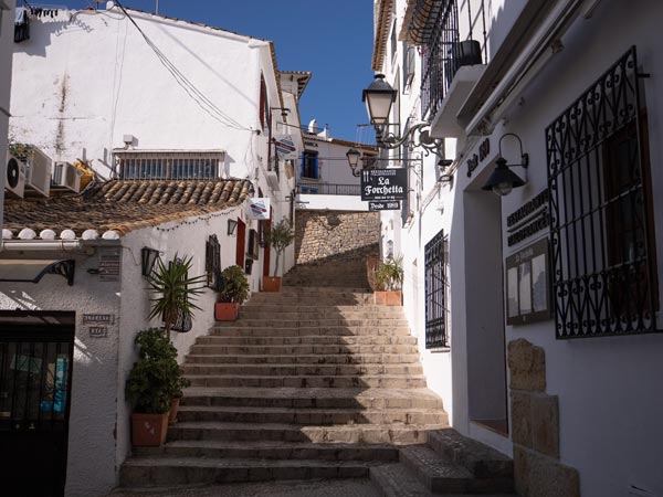 Calles de Altea, Alicante