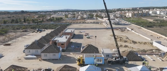 WES Panel, montaje de casas modulares en La Marina