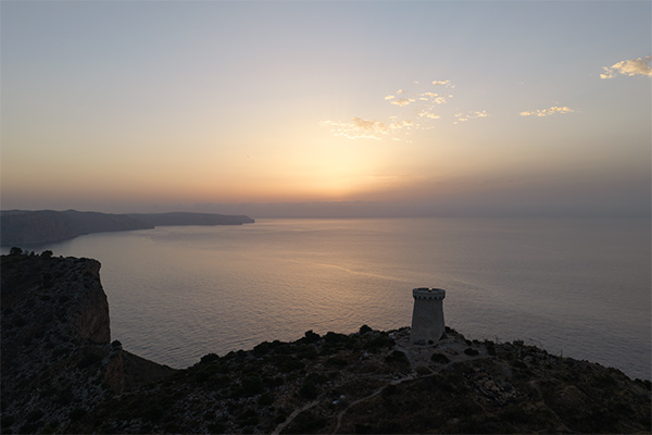 Torre Vigía del Cap d'Or en Moraira