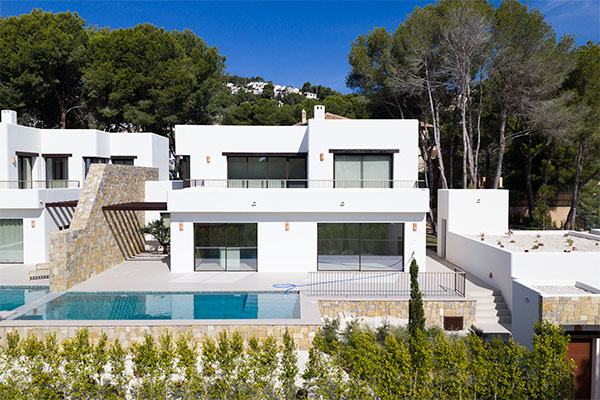 Villa Moraira Natura de frente